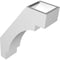 Ekena Millwork 3 1/2-in. W x 10-in. D x 14-in. H Merced Architectural Grade PVC Knee Brace BRCP035X10X14MRC - alternate 4